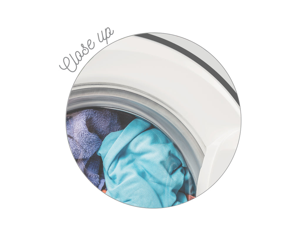 Washing Machine Decal for Kids Pretend Laundry Room