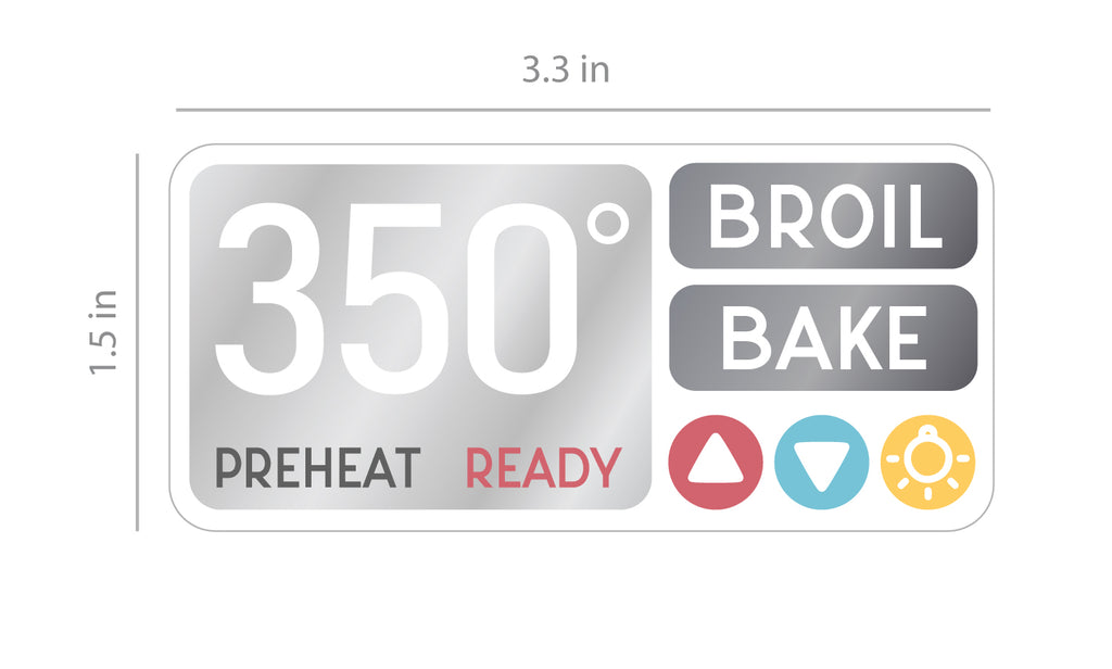 Oven Displays for Play Kitchen Makeover